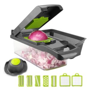 9 in 1 Vegetable/Fruit Cutter Dicing  Slicer Shredder Peeler Grater Chopper