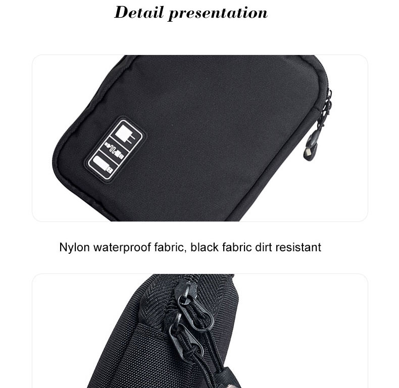Digital Storage Bag USB Data Cable Organizer For Earphone Wire Bag Pen Power Bank Travel Kit Case Pouch Electronics Accessories