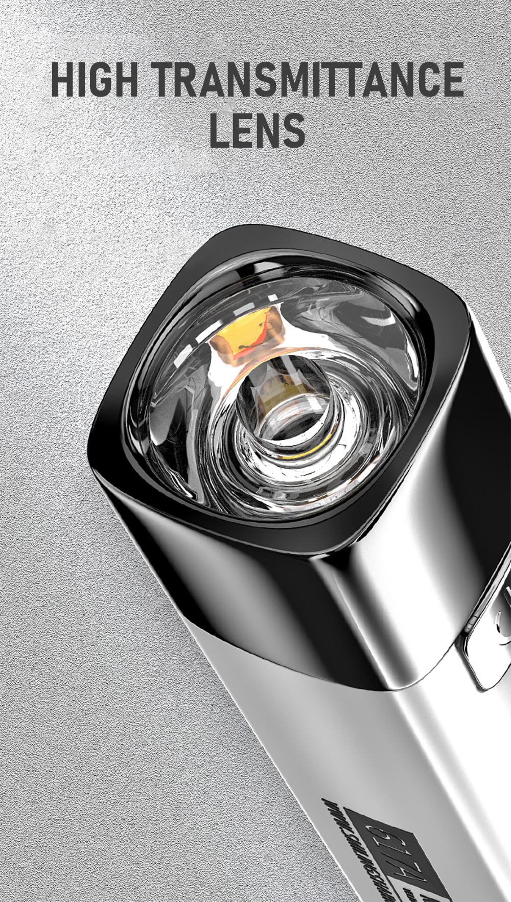 Mini Portable Super Bright Small Household Long-Range Outdoor Lighting Led Strong Light Flashlight