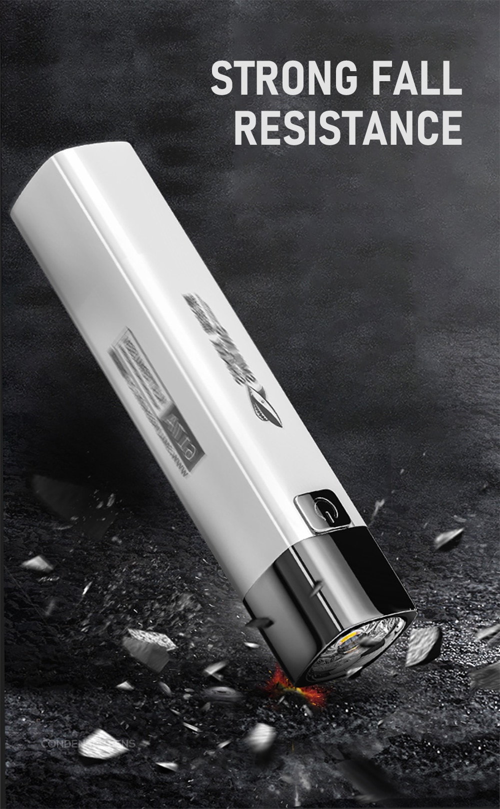 Mini Portable Super Bright Small Household Long-Range Outdoor Lighting Led Strong Light Flashlight
