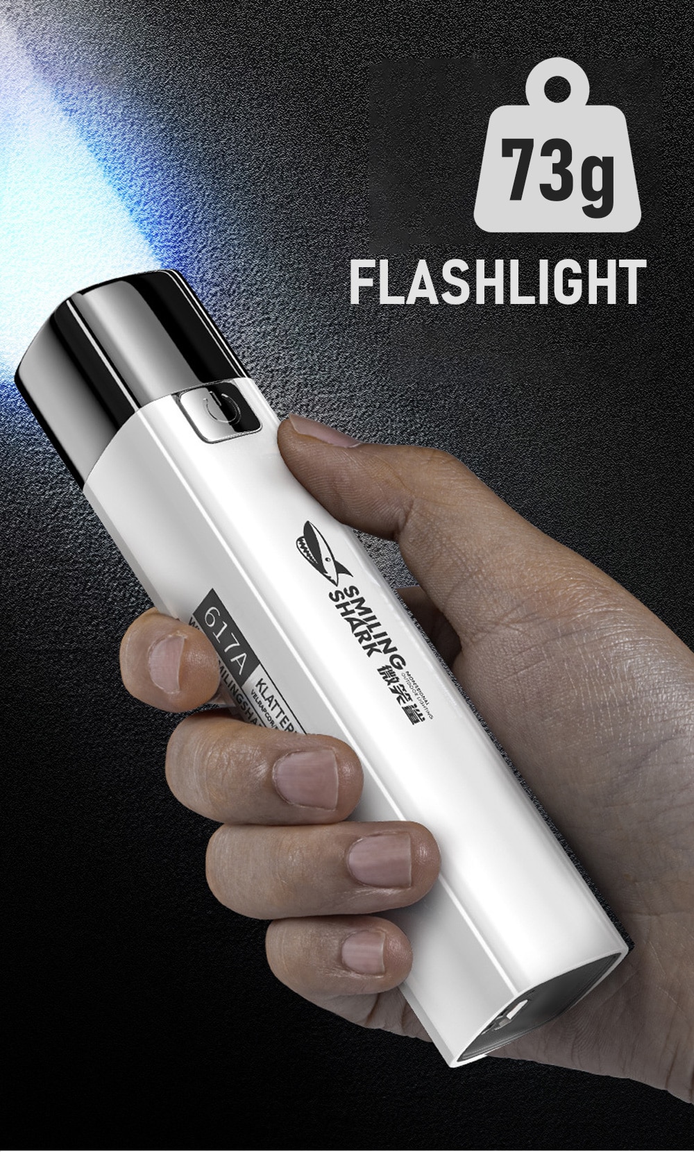 Mini Portable Super Bright Small Household Long-Range Outdoor Lighting Led Strong Light Flashlight
