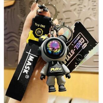 Creative bear car keychain