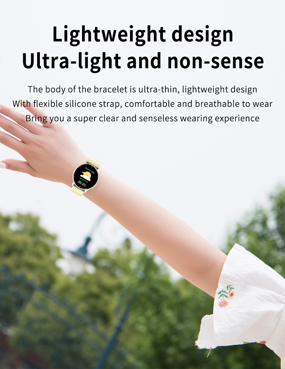2022 Smart Watch Men Women Full Touch Screen Sport Fitness Watch Man IP67 Waterproof Bluetooth For Android IOS Smartwatch Men