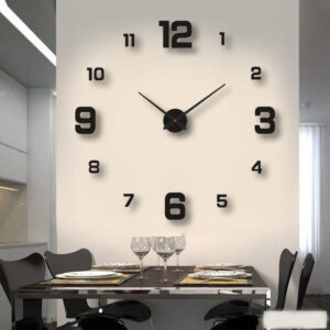 3D Luminous Frameless  Wall Clock