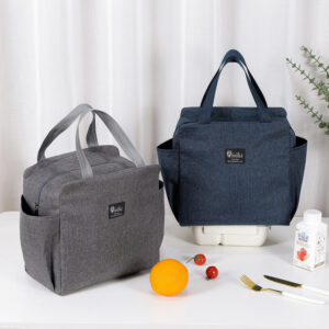 Waterproof Portable Zipper Large Thermal Lunch Bag