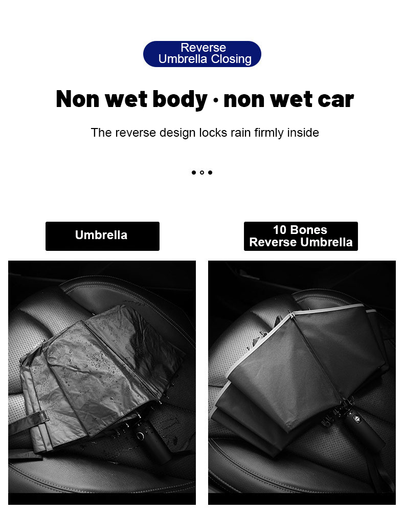 Windproof Double Layer Resistant Umbrella Fully Automatic Rain Men Women Luxury Business Male Large Umbrellas Parasol