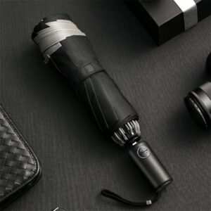 Wind Resistant Double Layer Fully Automatic Large Umbrella