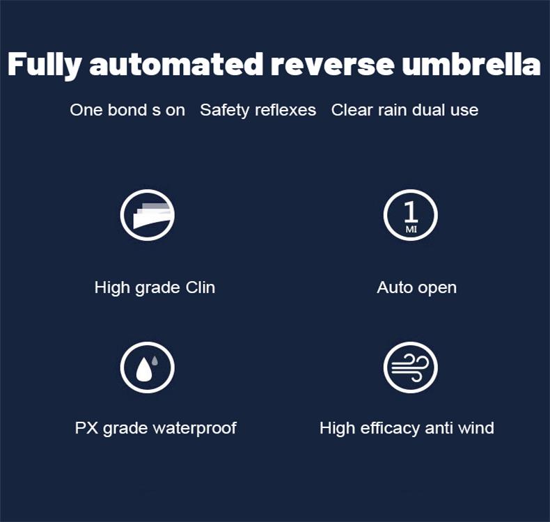 Windproof Double Layer Resistant Umbrella Fully Automatic Rain Men Women Luxury Business Male Large Umbrellas Parasol