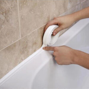 Bathroom Shower Sink Edge Sealing White Waterproof PVC Tape