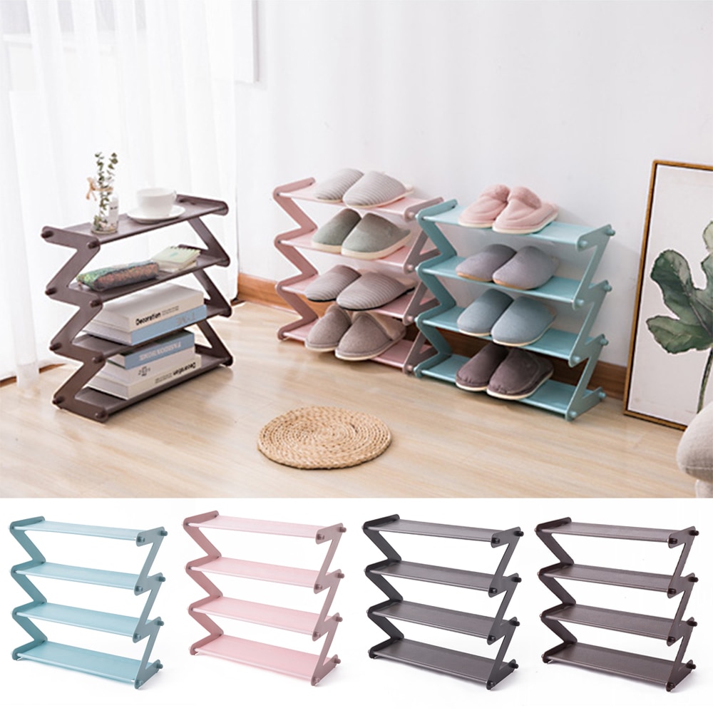 Door Hanging Multi-layer Shoe Rack Wall-mounted Space-saving Shoe Storage Box Behind The Door Simple Household Shoe Cabinet