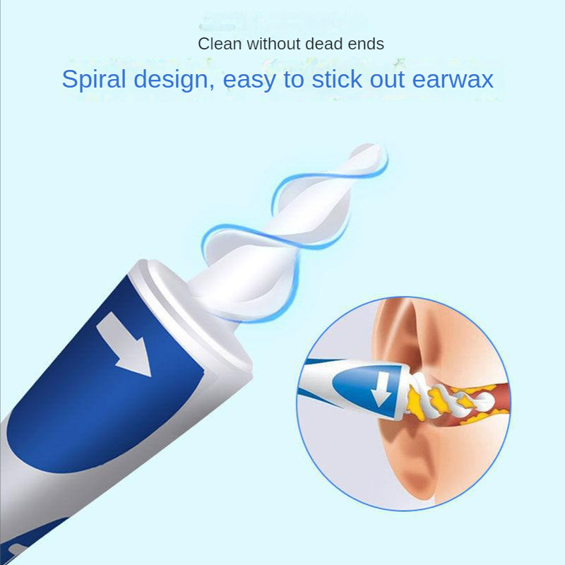 16pcs Ear Cleaner Ear Wax Cleaning Kit Spiral Silicon Ear cleaning Care Tools For Ear Beauty Health Ear Pick Earwax Removal Tool