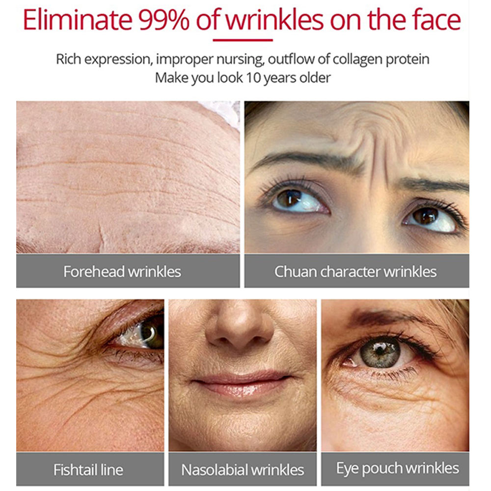 Jemeesen Retinol Lifting Firming Cream Remove Wrinkle Anti-Aging Fade Fine Lines Face Whitening Brighten Skin Beauty Health Care