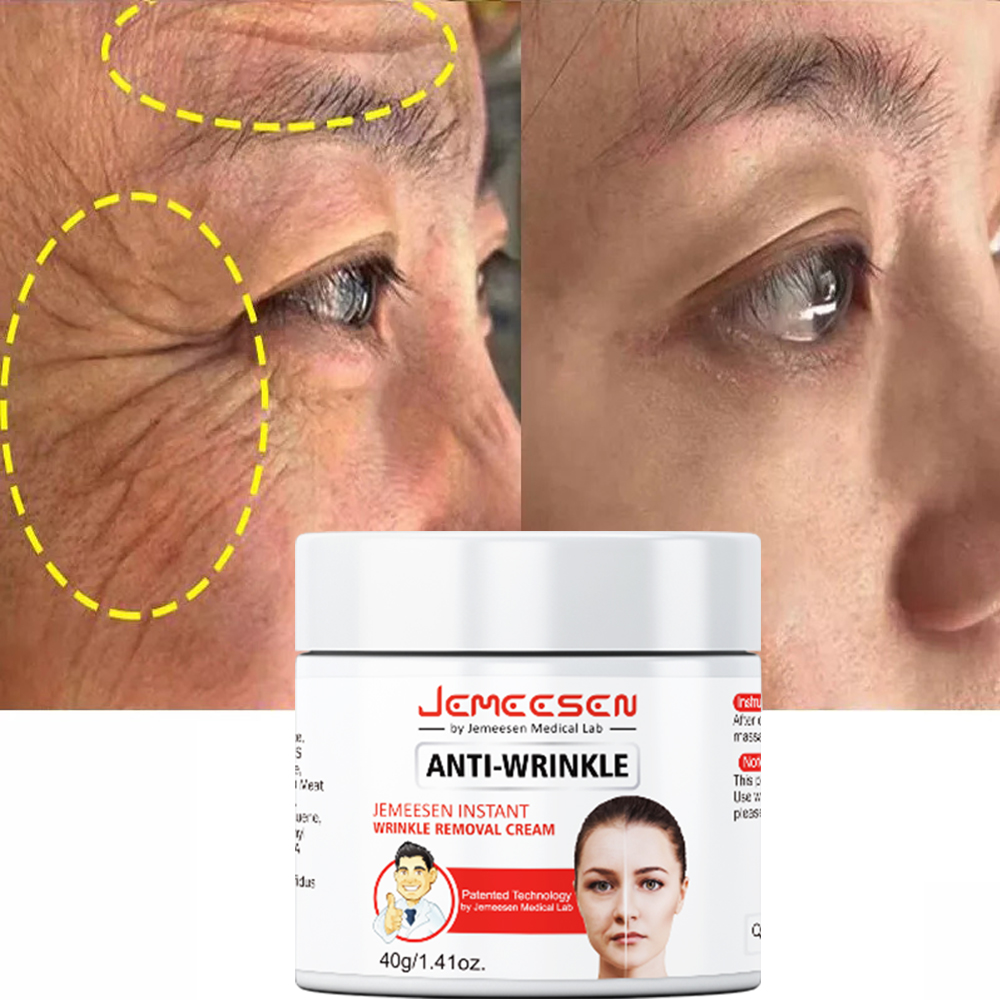 Jemeesen Retinol Lifting Firming Cream Remove Wrinkle Anti-Aging Fade Fine Lines Face Whitening Brighten Skin Beauty Health Care