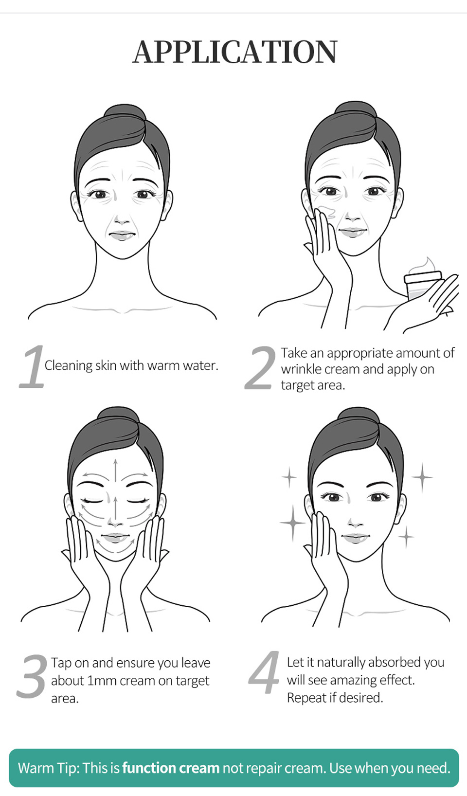 Jemeesen Retinol Lifting Firming Cream Remove Wrinkle Anti-Aging Fade Fine Lines Face Whitening Brighten Skin Beauty Health Care