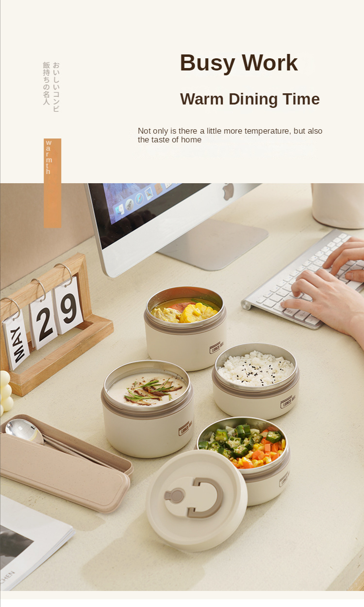 Portable insulated lunch lunch box