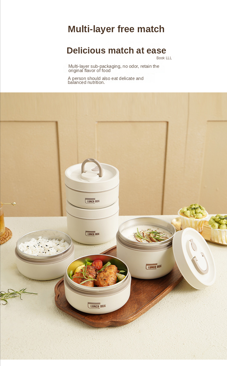 Portable insulated lunch lunch box
