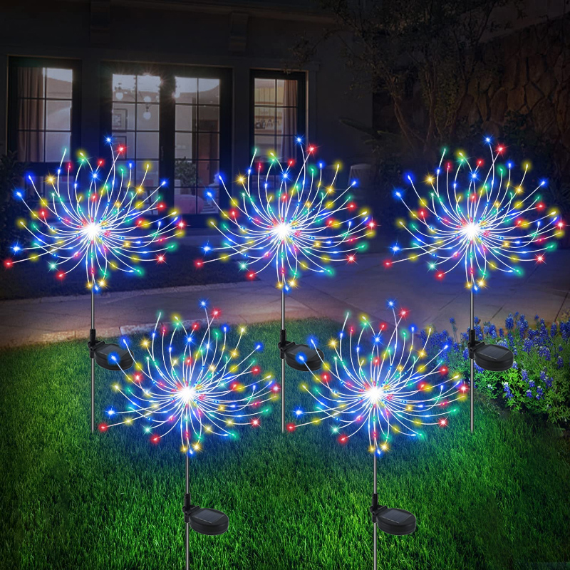 Solar Fireworks Garden Lights