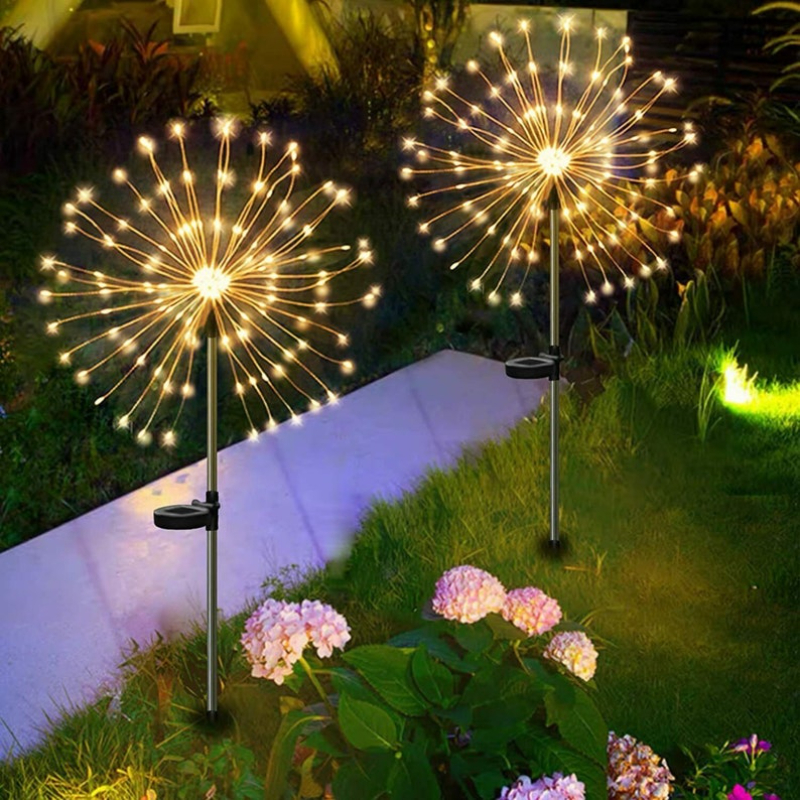 Solar Fireworks Garden Lights