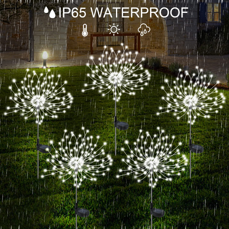 Solar Fireworks Garden Lights