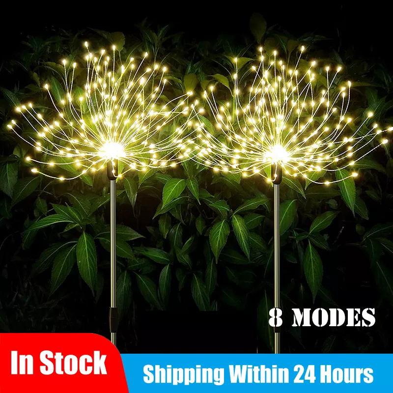 Solar Fireworks Garden Lights