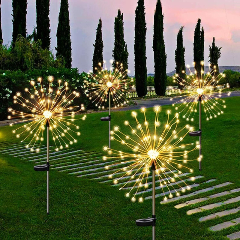 Solar Fireworks Garden Lights