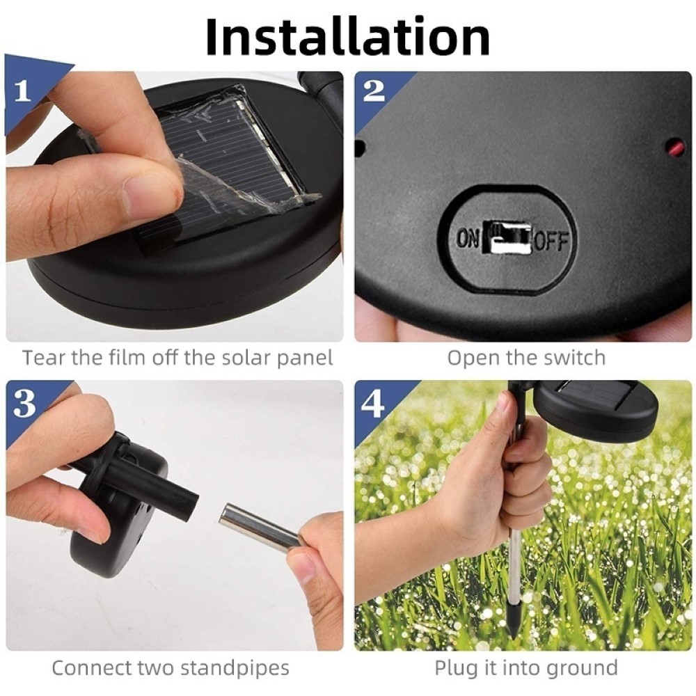Solar Fireworks Garden Lights