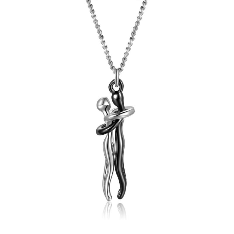 Abstract Lover Necklaces