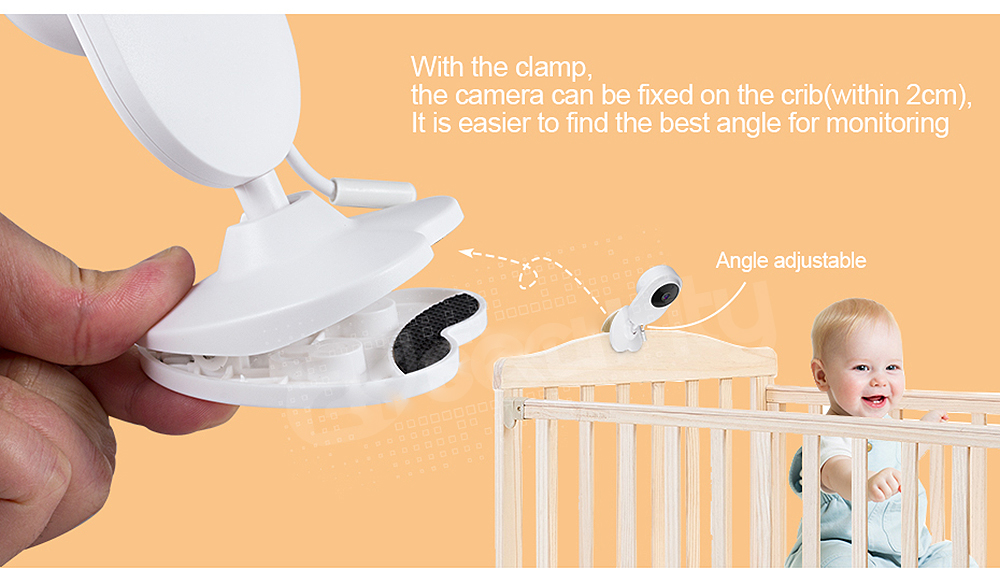Wireless Color Baby Monitor Device