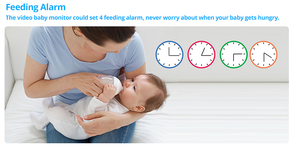 Wireless Color Baby Monitor Device