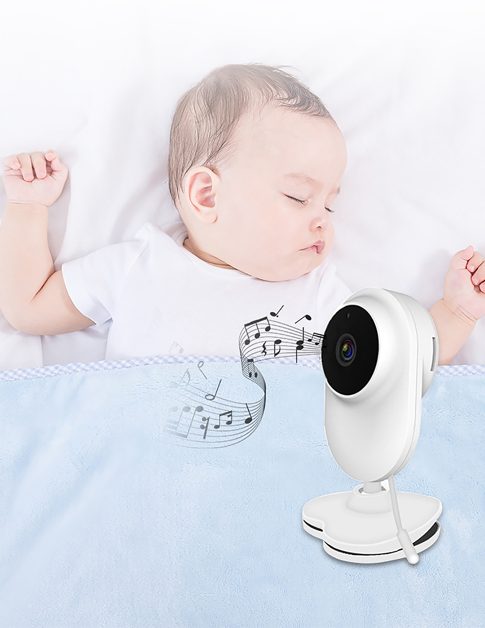 Wireless Color Baby Monitor Device