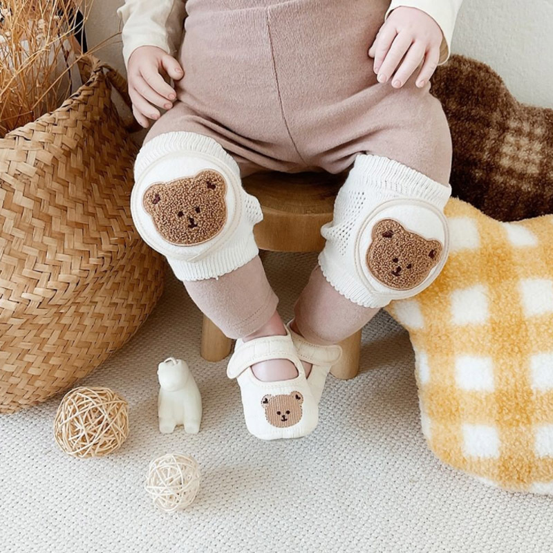 Baby Crawling Cotton Knee Pads
