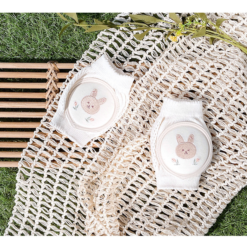 Baby Crawling Cotton Knee Pads