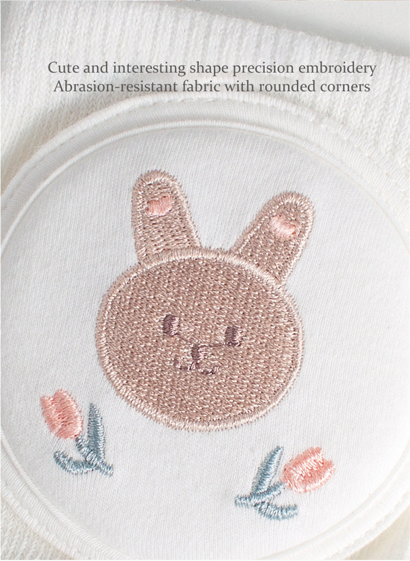 Baby Crawling Cotton Knee Pads