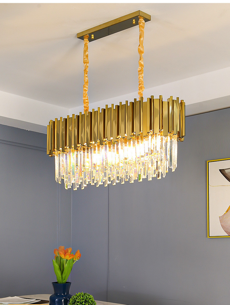 Suspended Modern Luxury Luminous Chandeller Lights