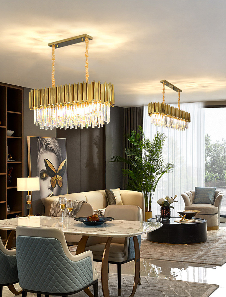 Suspended Modern Luxury Luminous Chandeller Lights