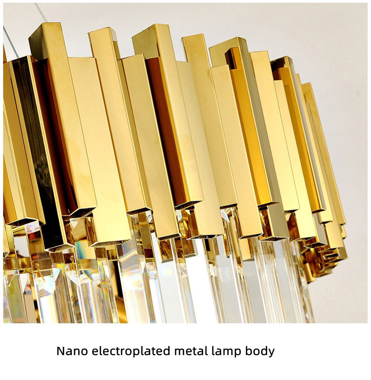 Suspended Modern Luxury Luminous Chandeller Lights