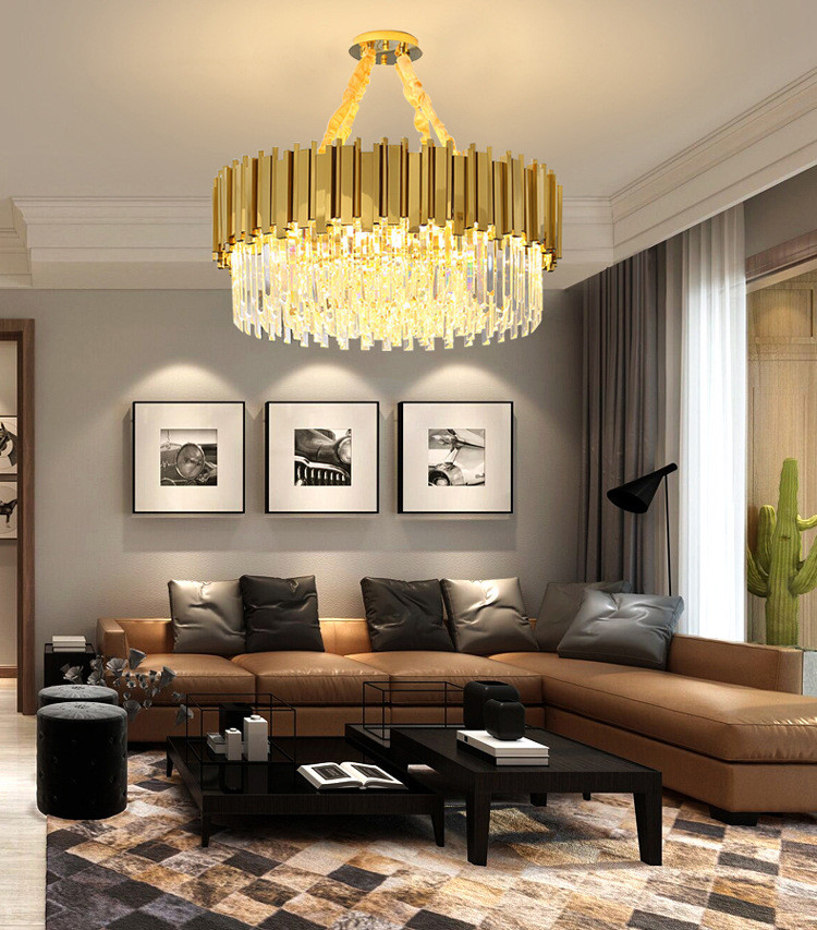 Suspended Modern Luxury Luminous Chandeller Lights