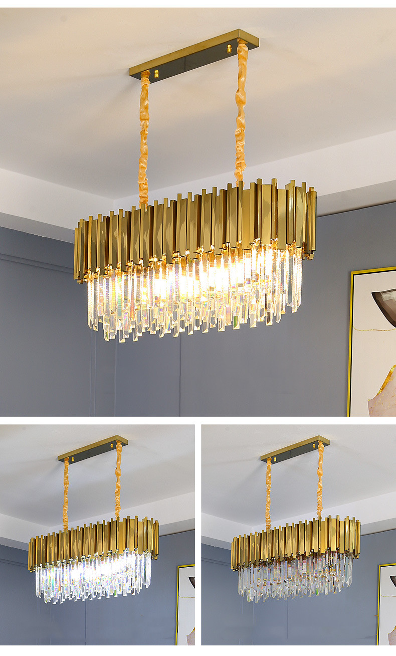 Suspended Modern Luxury Luminous Chandeller Lights
