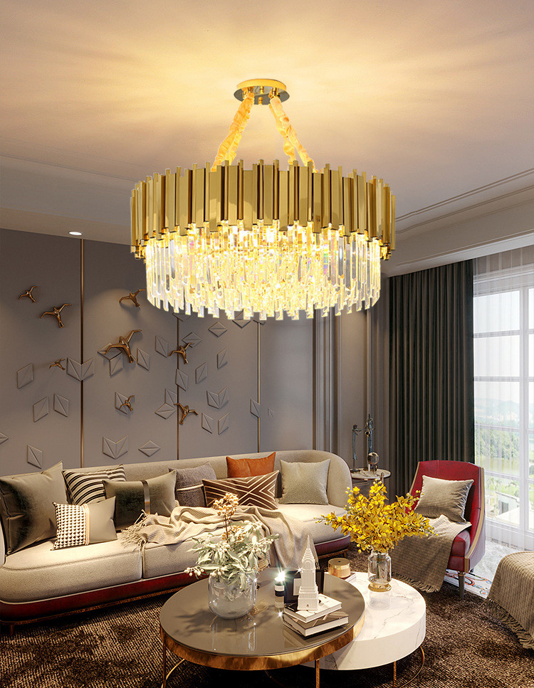 Suspended Modern Luxury Luminous Chandeller Lights