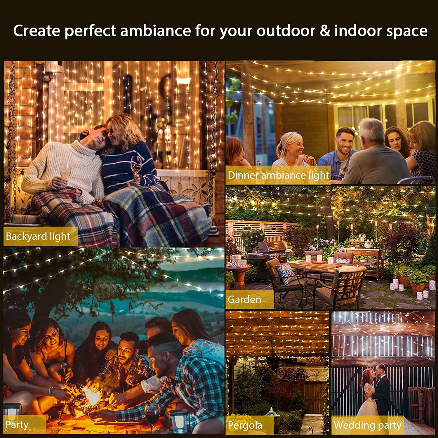 Outdoor String Decoration Lights