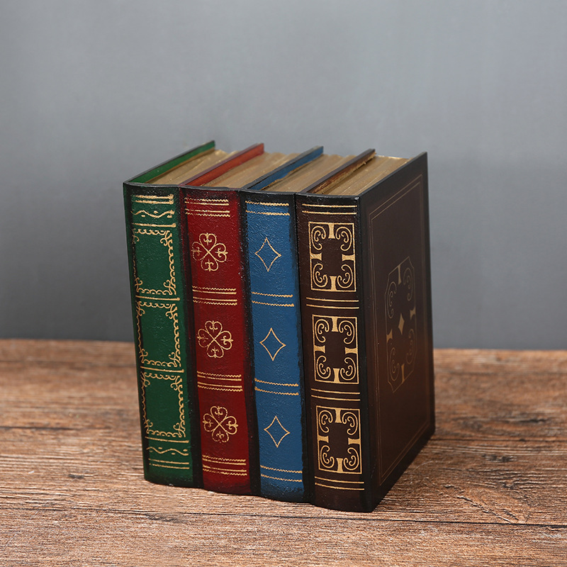 Mini Wood Decorative Books