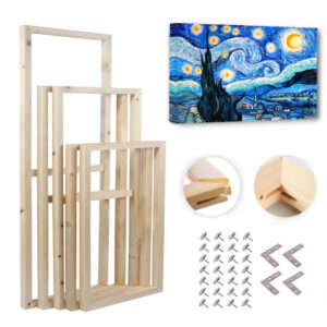 Solid Wood Canvas Picture Frames