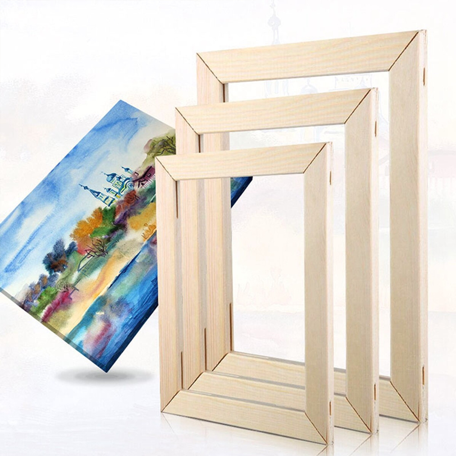 Solid Wood Canvas Picture Frames