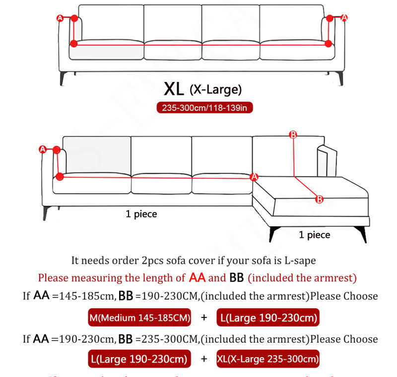 Stretch Elastic Sofa Slipcovers