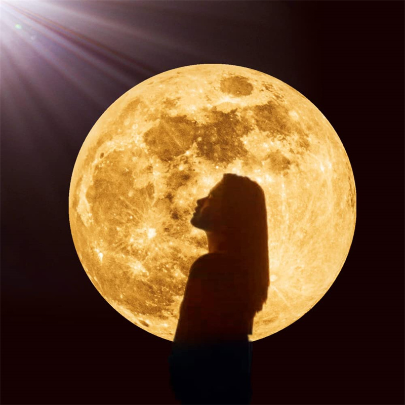 Led Night Moon Lamp