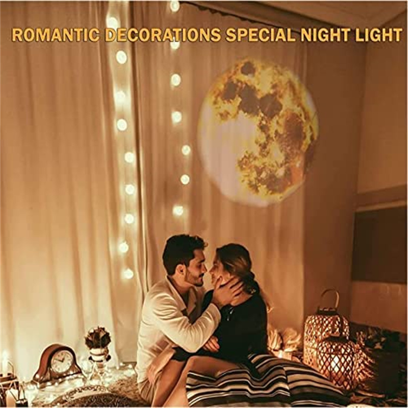 Led Night Moon Lamp