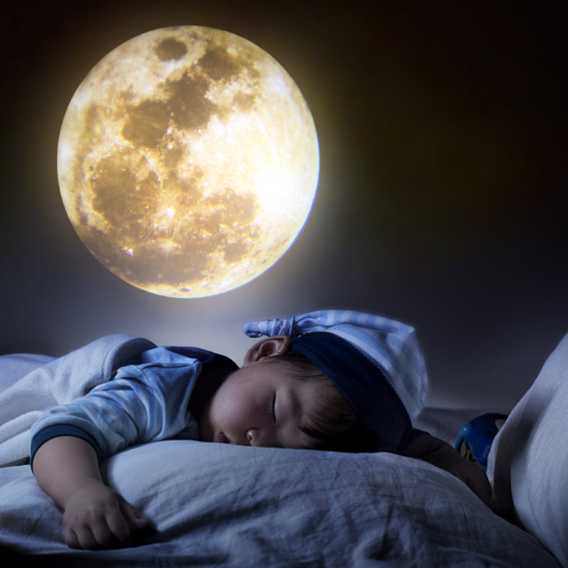 Led Night Moon Lamp