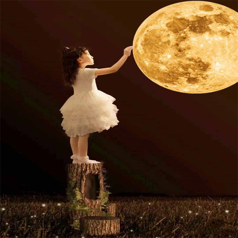 Led Night Moon Lamp