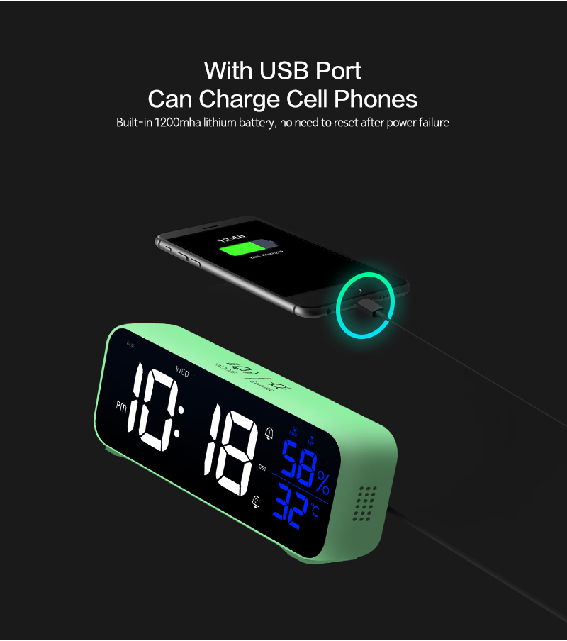 Music LED Digital Alarm Clock Music LED Digital Alarm Clock