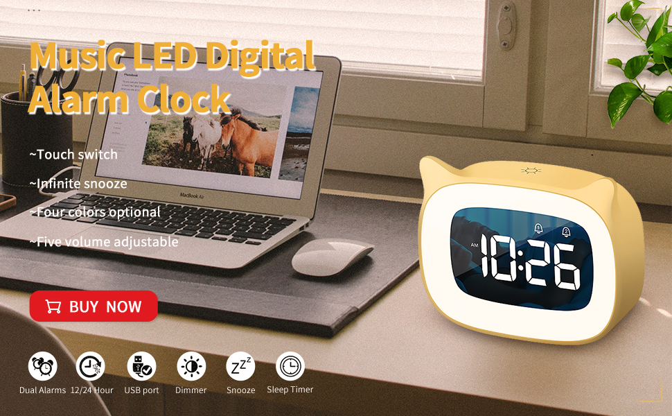 Music LED Digital Alarm Clock Music LED Digital Alarm Clock